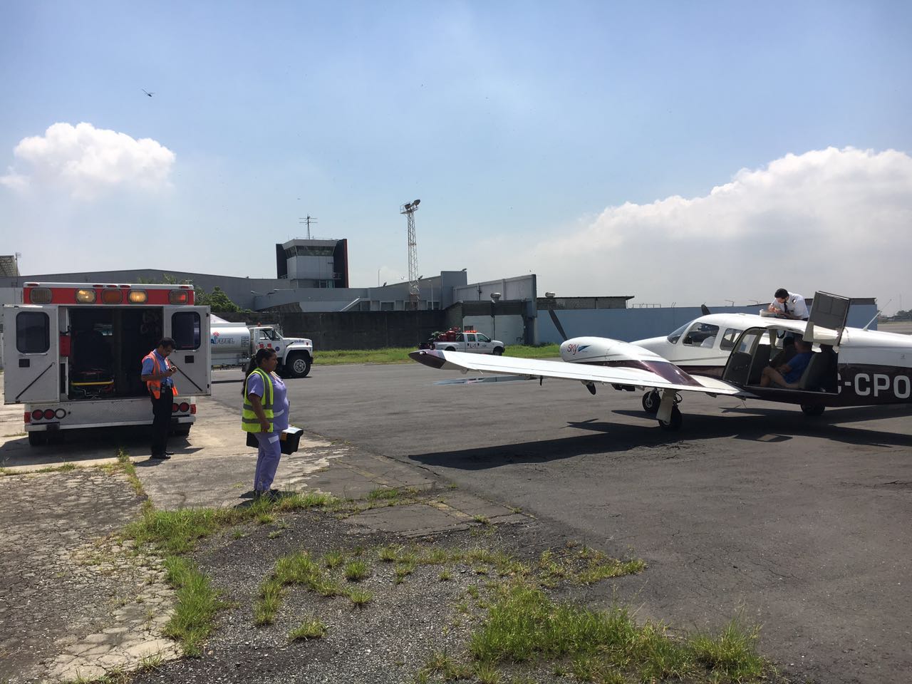 Aerobridge is coordinating relief flights in Ecuador. Photo courtesy of Aerobridge.
