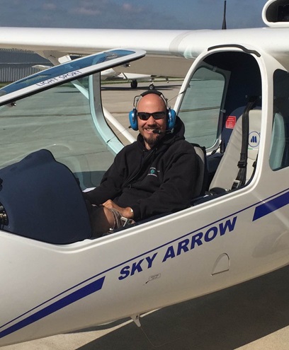 John Robinson looks forward to helping other pilots gain access to aircraft they can fly after training through organizations like Able Flight. Contributed photo. 