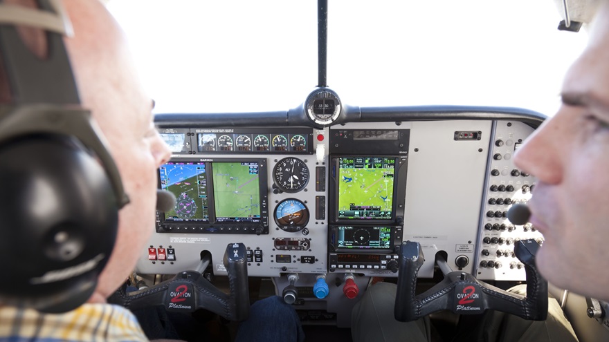 Garmin officials are hoping existing customers will want to upgrade once they see the new features. The Garmin GTN 650/750 series now lets you talk to your radio rather than just touch it. AOPA file photo.