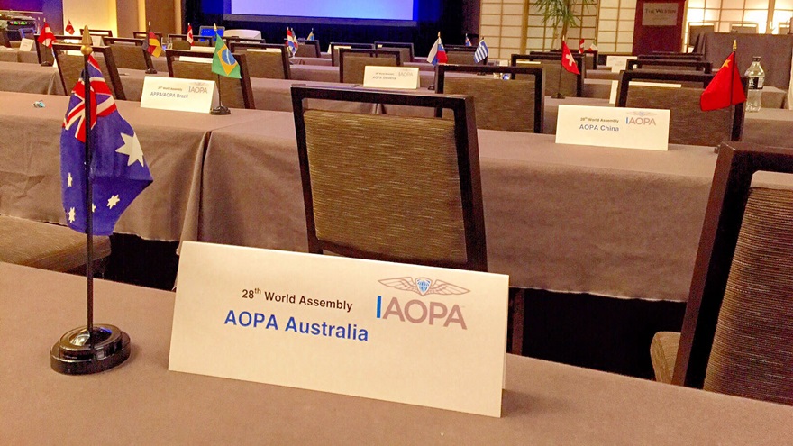 The twenty-eighth IAOPA World Assembly was held in Chicago July 21 through 24.