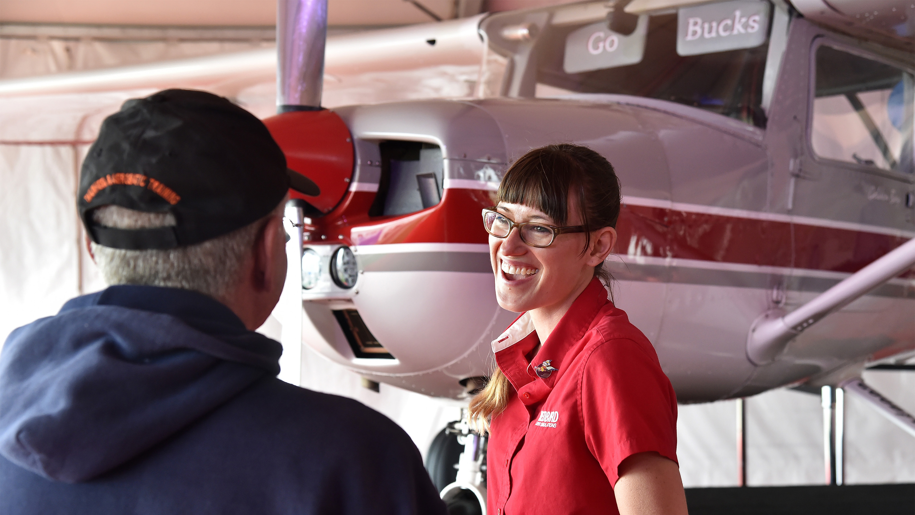 Redbird's Brittney Miculka will guide more than 100 flight instructors, educators, and flight school managers through Redbird Flight Simulations' annual Migration conference in Texas. Photo by David Tulis.