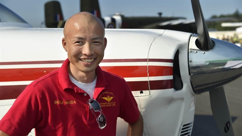 Pilot Shinji Maeda delayed his global circumnavigation scheduled to begin May 1 due to coronavirus travel restrictions. Photo by David Tulis.