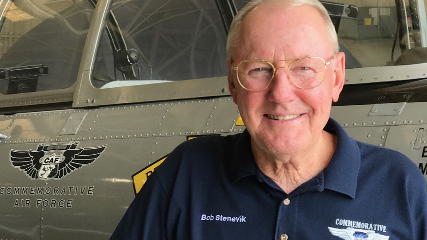 Retired Commemorative Air Force vice president Robert Stenevik now serves as interim President and CEO of the Commemorative Air Force. Photo courtesy of the Commemorative Air Force. 