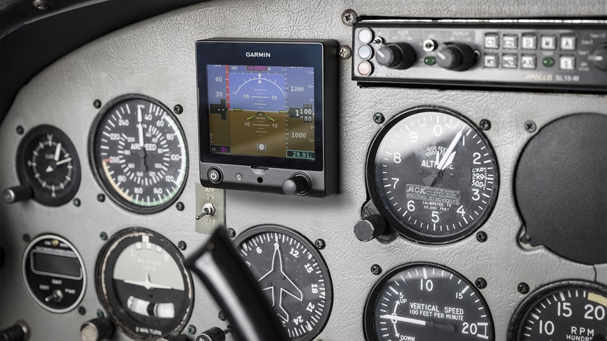 Garmin has received European Aviation Safety Agency approval for its G5 electronic flight instrument. It can be installed in select certified fixed-wing general aviation aircraft in Europe, according to the company. Photo courtesy of Garmin.