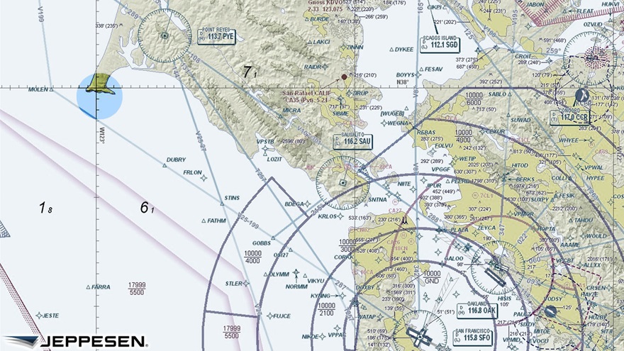 Location of proposed NOAA low-overflight regulation zone.