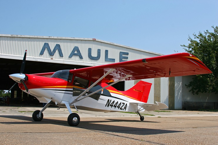 The Maule Air factory in Moultrie, Georgia, has been turning out airplanes for 55 years, all based on a tried-and-true design. The M-9 shown here is now available with power options including a Lycoming rated at 260 horsepower. Photo courtesy of Maule Air, Inc.