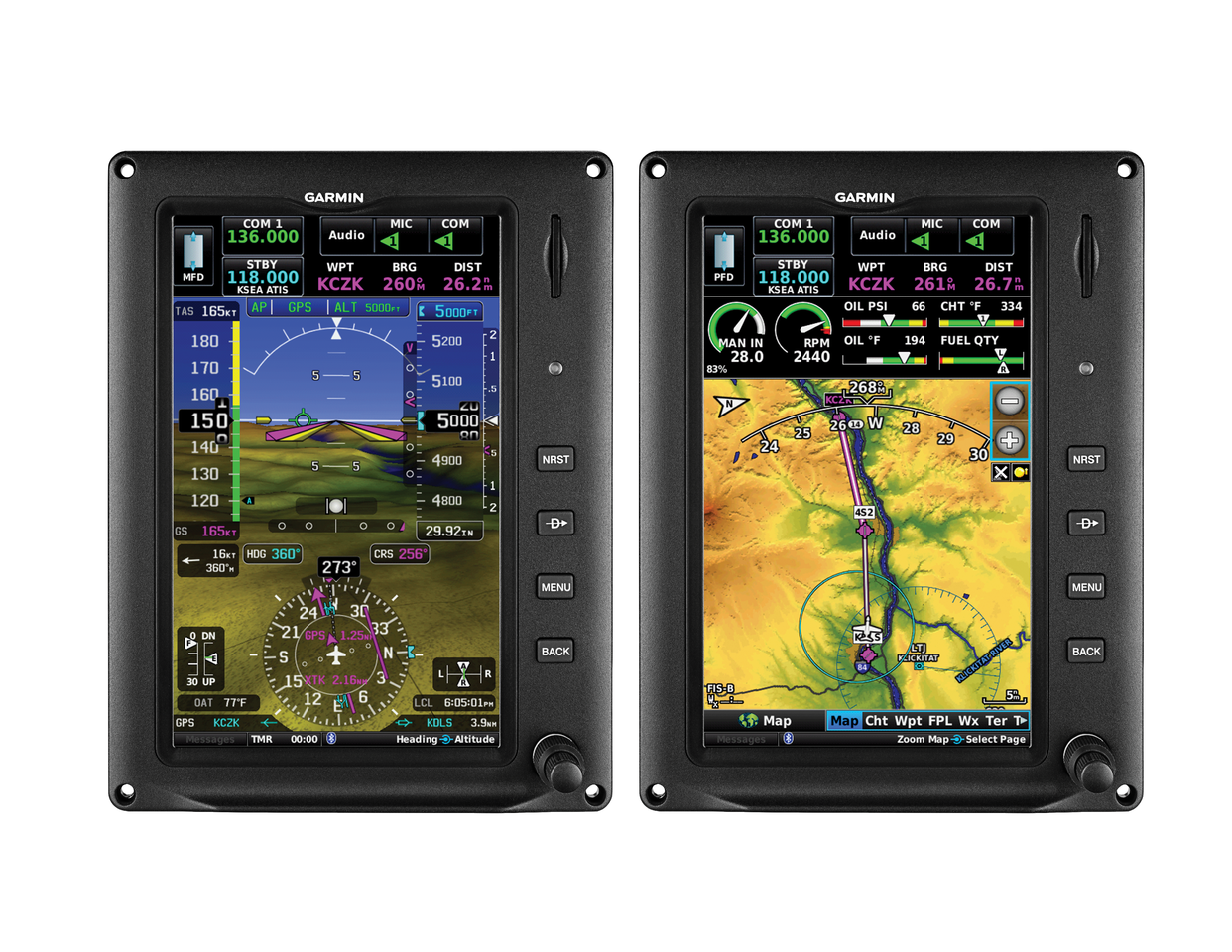 A portrait version of the Garmin G3 Touch seven-inch display will be available later in 2017 for Experimental and Light Sport aircraft.