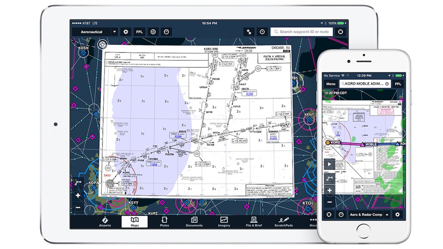 Jeppesen charts are available on ForeFlight. Image courtesy of ForeFlight.