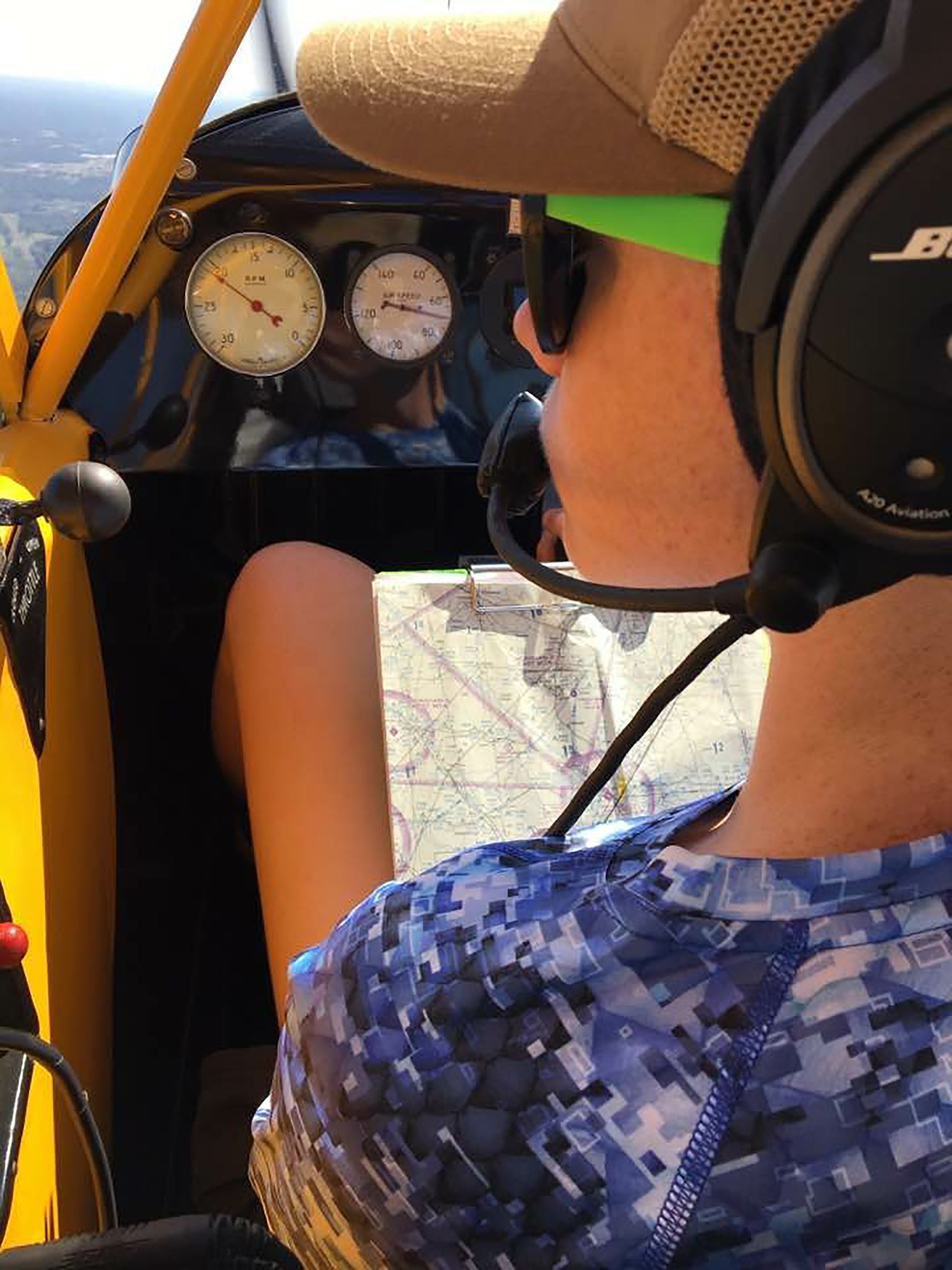 Kyle Carden, 14, flew a Piper Cub to EAA AirVenture this year, thanks to the generosity of individual pilots as well as Continental Motors. Photo courtesy Continental Motors. 