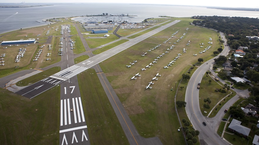 Peter O. Knight Airport in Tampa, Florida. Photo by Christopher Rose.