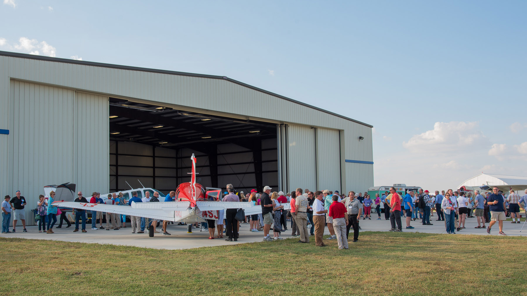 Some 800 American Bonanza Society members gathered at Col. James Jabara Airport in Wichita, Kansas, to celebrate the type club's fiftieth anniversary and the seventieth anniversary of the certification and first delivery of the acclaimed Beechcraft Bonanza. Photo courtesy of Visual Media Group.