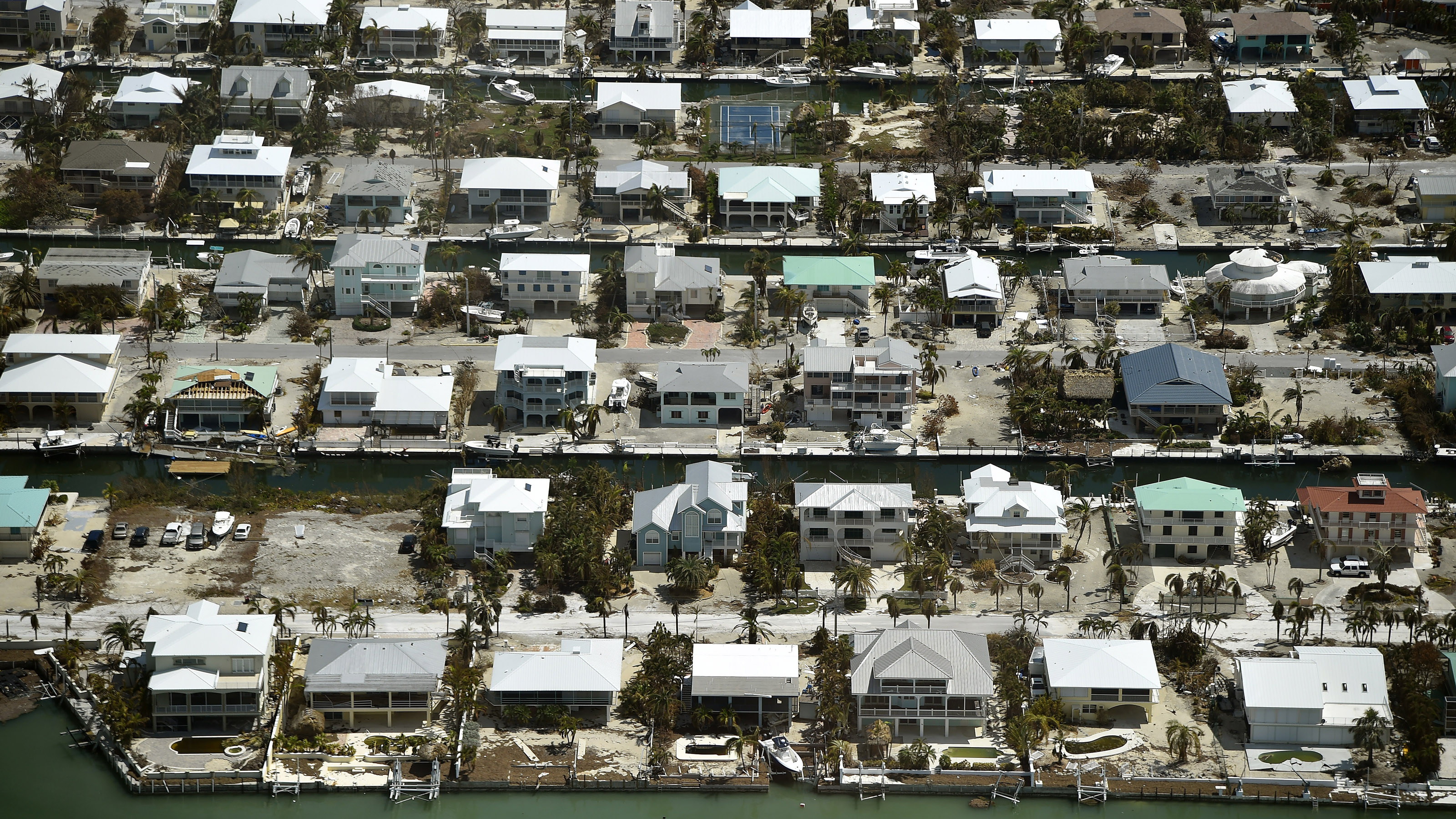Florida's Summerland Key, shown Sept. 15, experienced the eye of Hurricane Irma's fury. Photo by David Tulis.