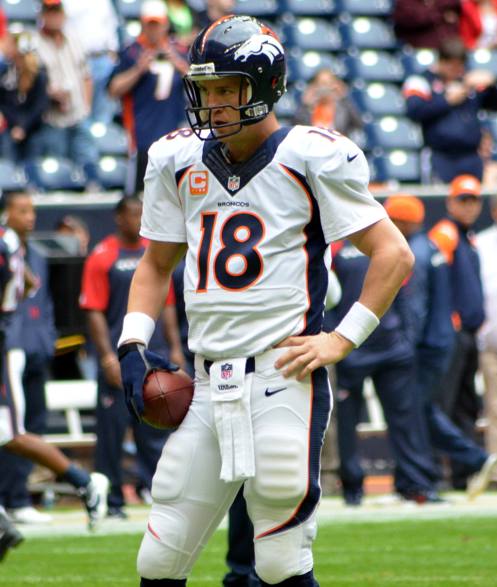 The great Peyton Manning. Photo by Karen via Flickr.