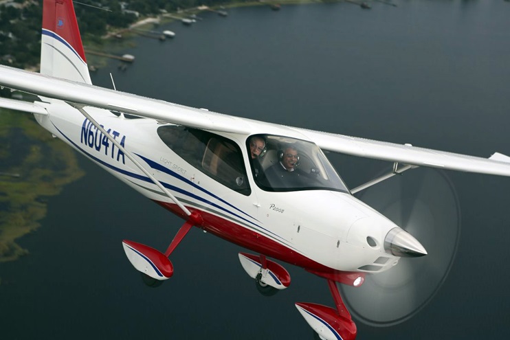 A new collegiate aviation program in Florida will utilize Tecnam's P2008 to reduce training cost. AOPA file photo.