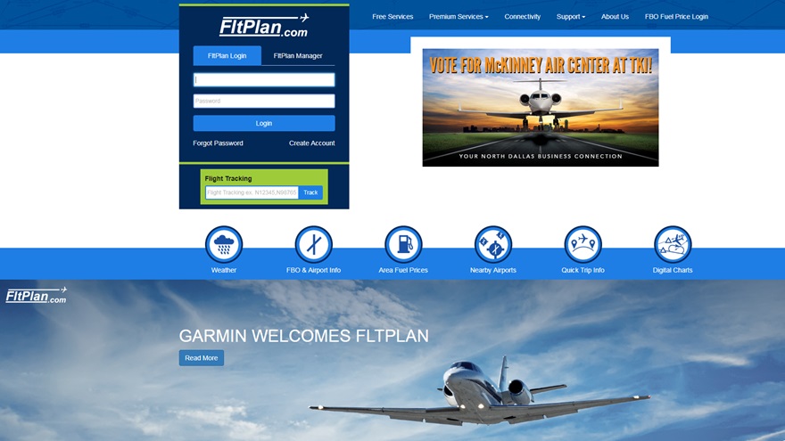 Garmin acquires Fltplan.com.