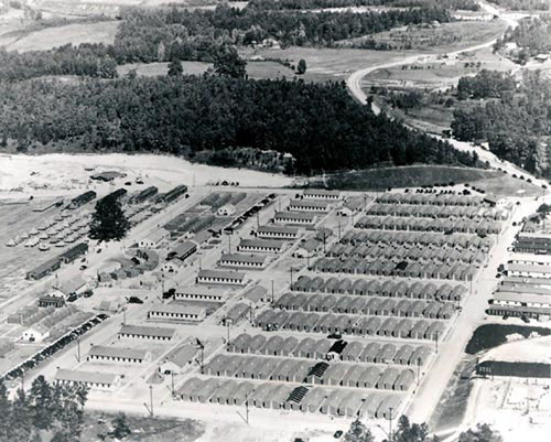 Camp Toccoa circa 1943. Photo courtesy of Stephens County Historical Society, Inc. 