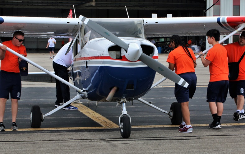 The Civil Air Patrol announced a funding initiative with the U.S. Air Force to encourage youth to enter aviation careers. Photo courtesy of the Civil Air Patrol.