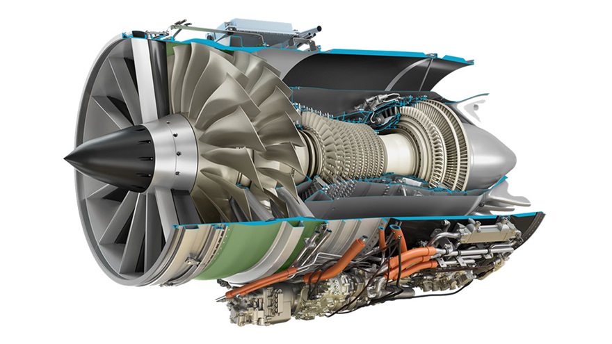 The GE Affinity turbofan engine. Image courtesy of Aerion.