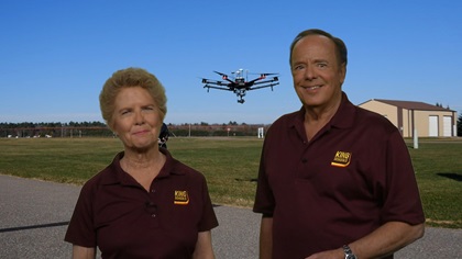 Martha and John King have rolled out a training course for remote pilots preparing for the recurrent FAA exam required every two years. Image courtesy of King Schools. 