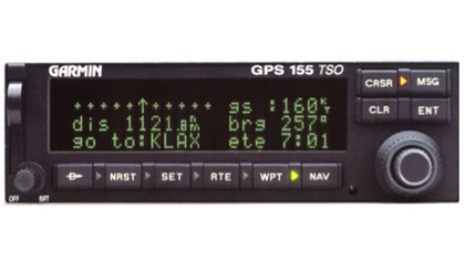 The Garmin GPS 155 TSO received FAA TSO approval on February 16, 1994 and helped pave the way for the development of technologies that supported the broader implementation of airspace modernization such as NextGen and ADS-B. Photo courtesy of Garmin.