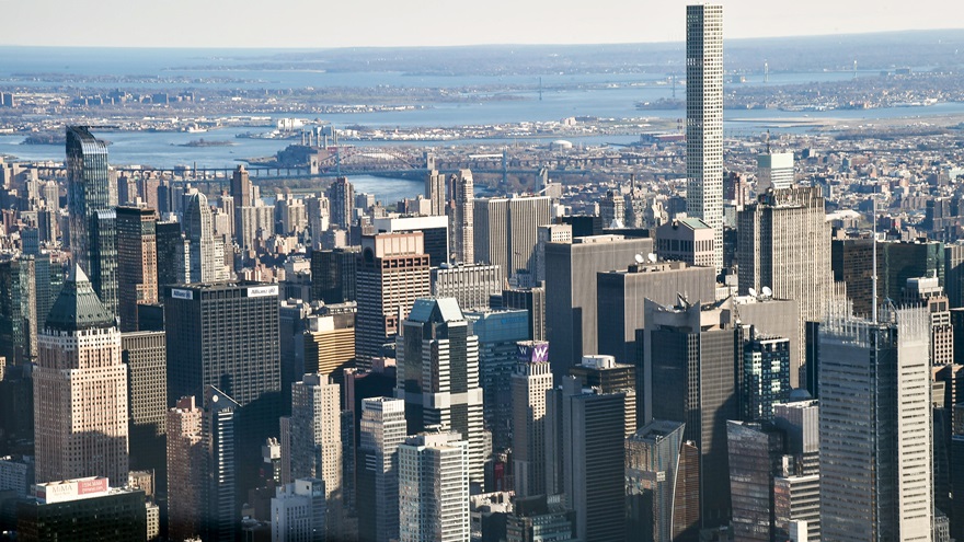 New York City skyline. Photo by David Tulis.