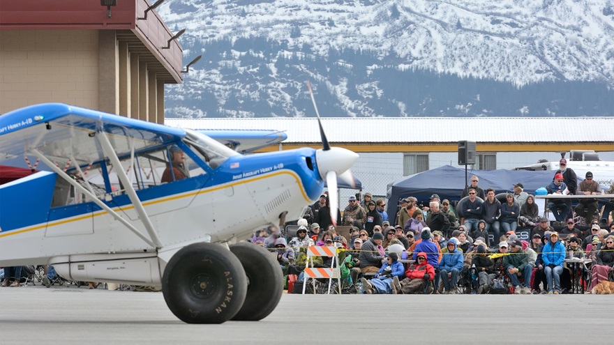 2017 Valdez Fly-In and STOL competition. Photo by Mike Collins.