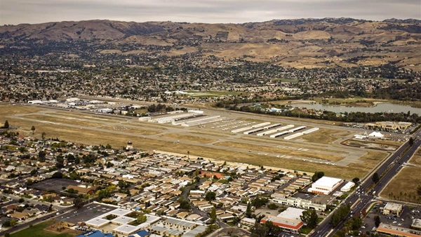 Reid-Hillview of Santa Clara County Airport. Photo by Mike Fizer.