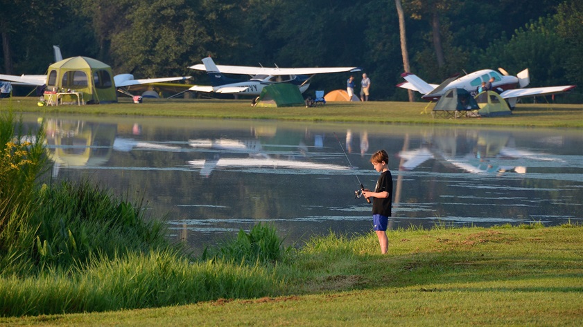 The Triple Tree Aerodrome in Woodruff, South Carolina, hosts special events each year that invite pilots in for what event organizers call the “home of fun, fellowship, and hospitality.” Photo by Chris Eads.
