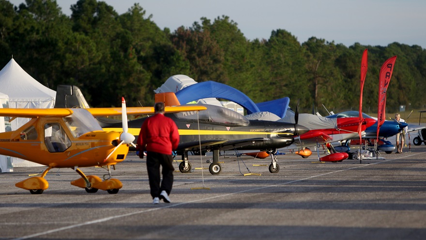 The DeLand Sport Aviation Showcase, scheduled for November in Florida, has been postponed until at least January 2021 because of the coronavirus pandemic. Photo courtesy of DeLand Sport Aviation Showcase.