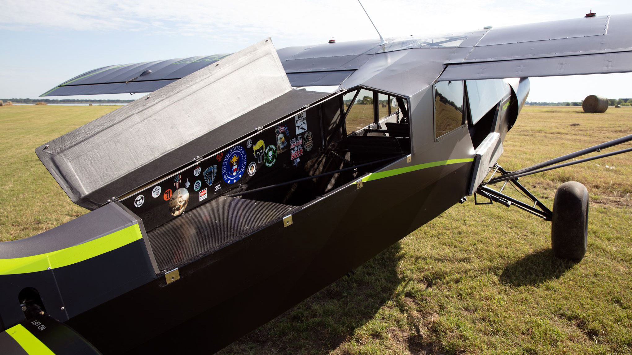 American Legend Aircraft announced a more powerful and more capable three-seat backcountry version of the Legend Cub called the Mother Of All Cubs. Photo courtesy of Jim Wilson, American Legend Aircraft.