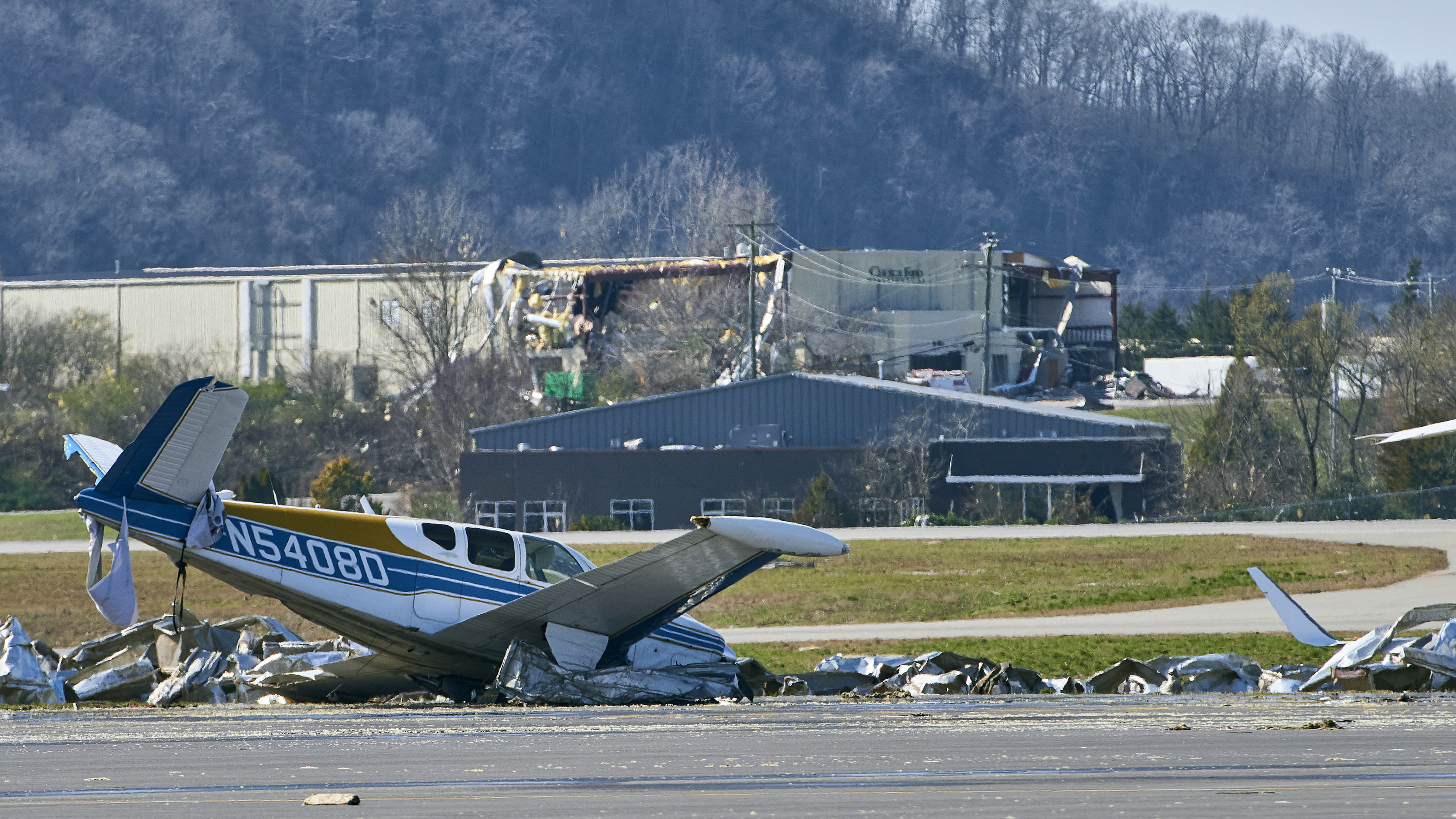 Tune Airport devastated as tornadoes strike Nashville area AOPA