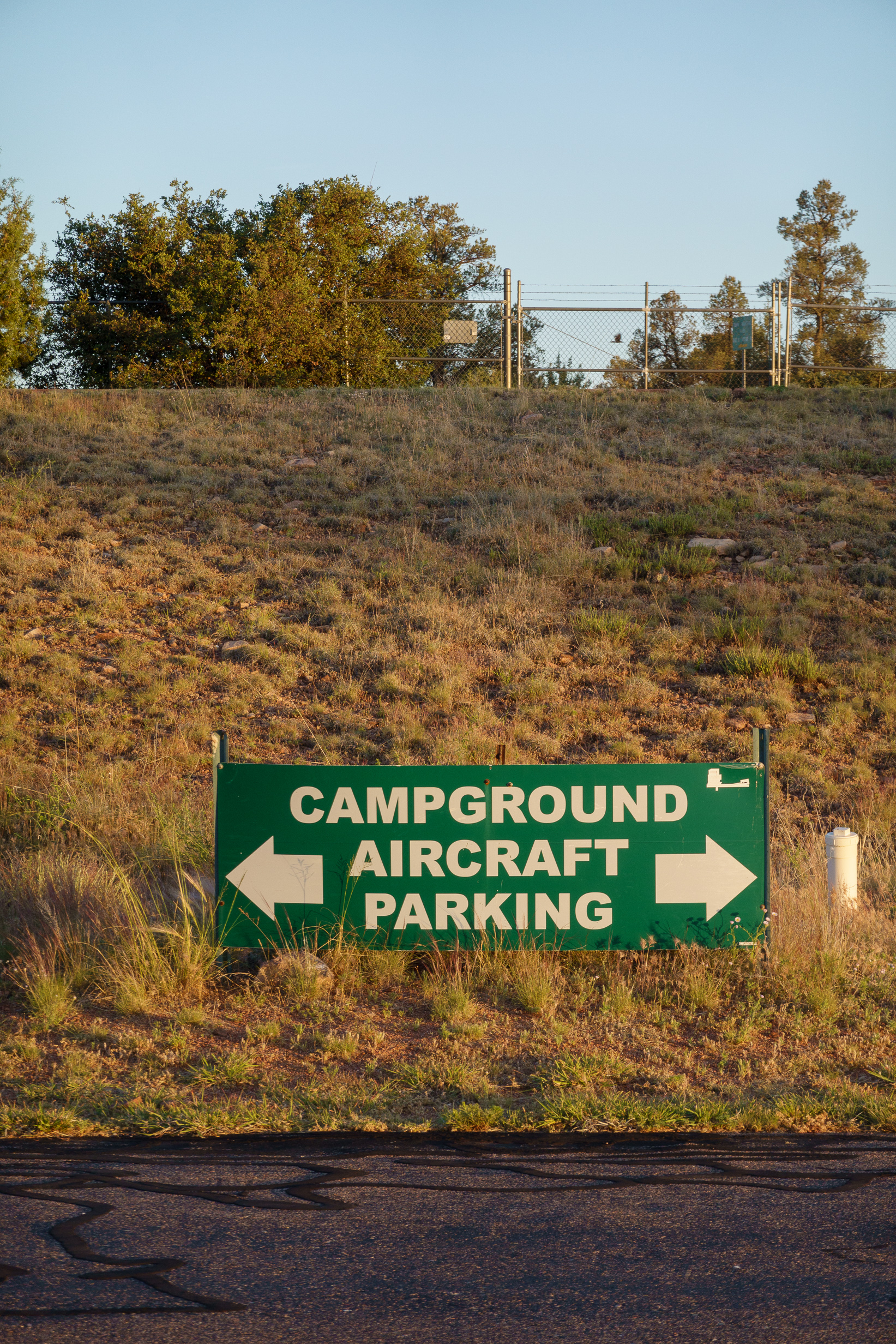 Landing at airports that have camping areas makes it particularly easy for pilots to “flamp.” Photo by Filip Wolak.