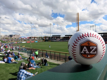 Arizona Cactus League baseball is a local spring ritual. Photo MeLinda Schnyder.