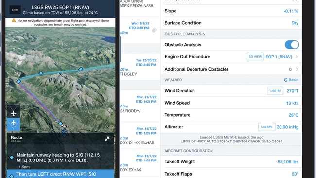 ForeFlight enables emergency guidance