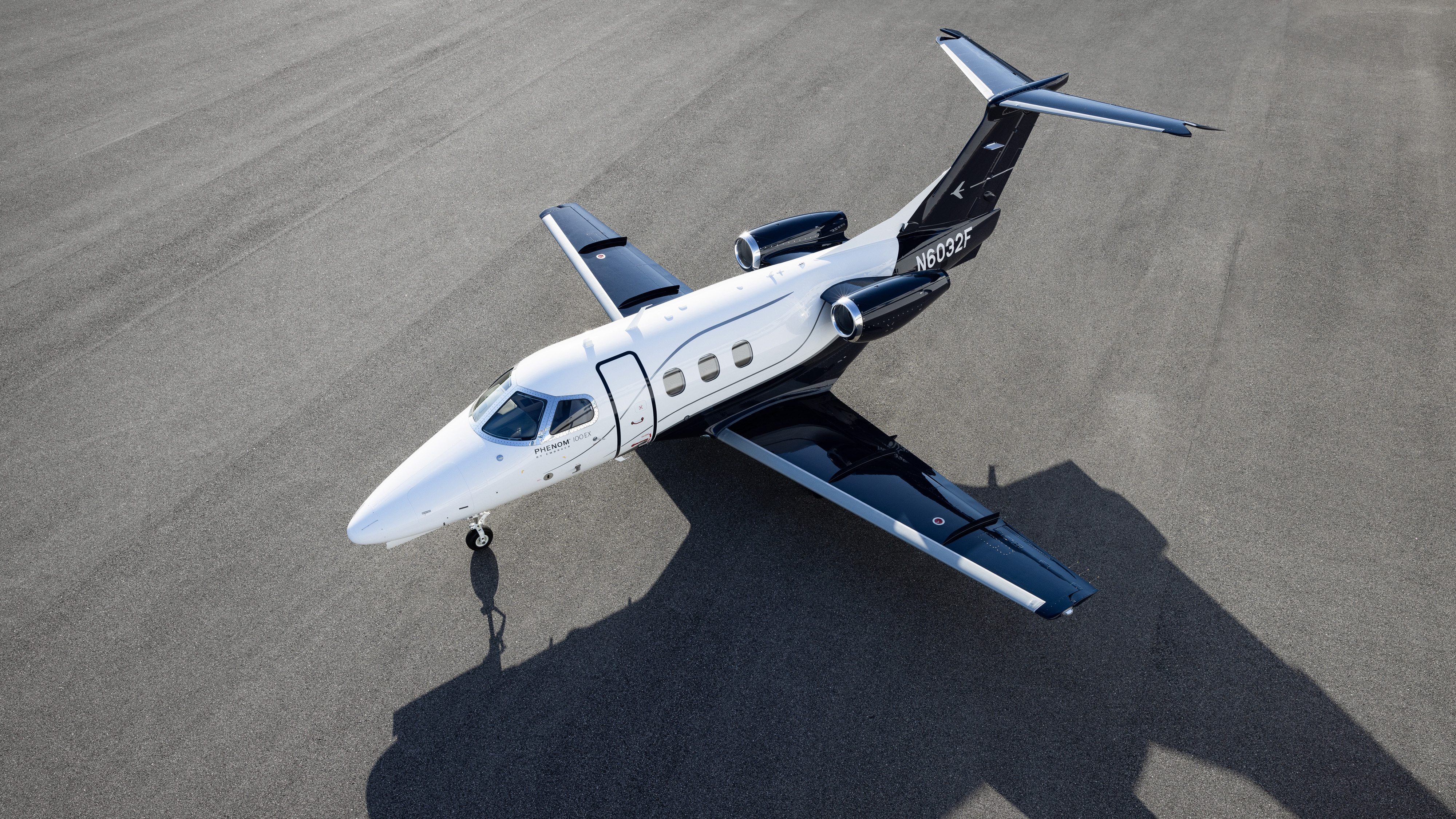Embraer's Phenom 100EX is the latest iteration of a light jet design that has been delivered more than 400 times since 2008. Photo courtesy of Embraer.