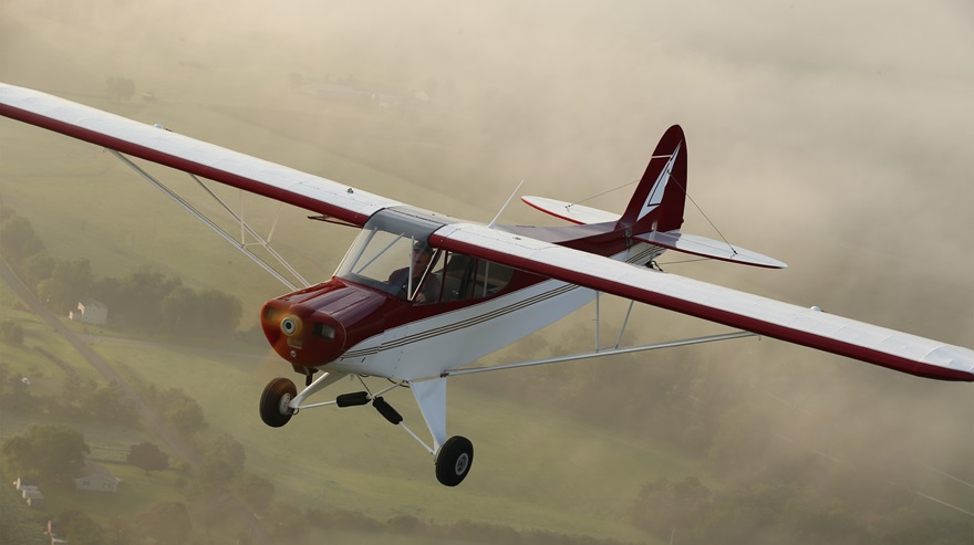 The FAA included more than 30,000 vintage Piper models, including this PA-11, in an airworthiness directive that AOPA and others deemed far too inclusive for the available facts to justify. Photo by Chris Rose. 