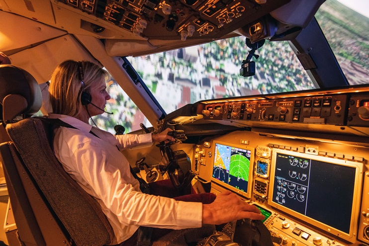 As air carrier hiring slows, flight training providers are highlighting other options including cargo and charter operations. Photo by Mike Collins.