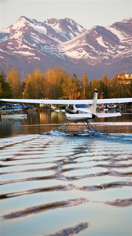 The world’s busiest seaplane base, Lake Hood, is in Alaska, as well as thousands of seldom-visited spots only accessible by floatplane