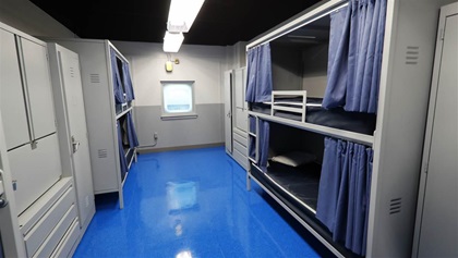 Campers are encouraged to keep their bunk rooms shipshape.