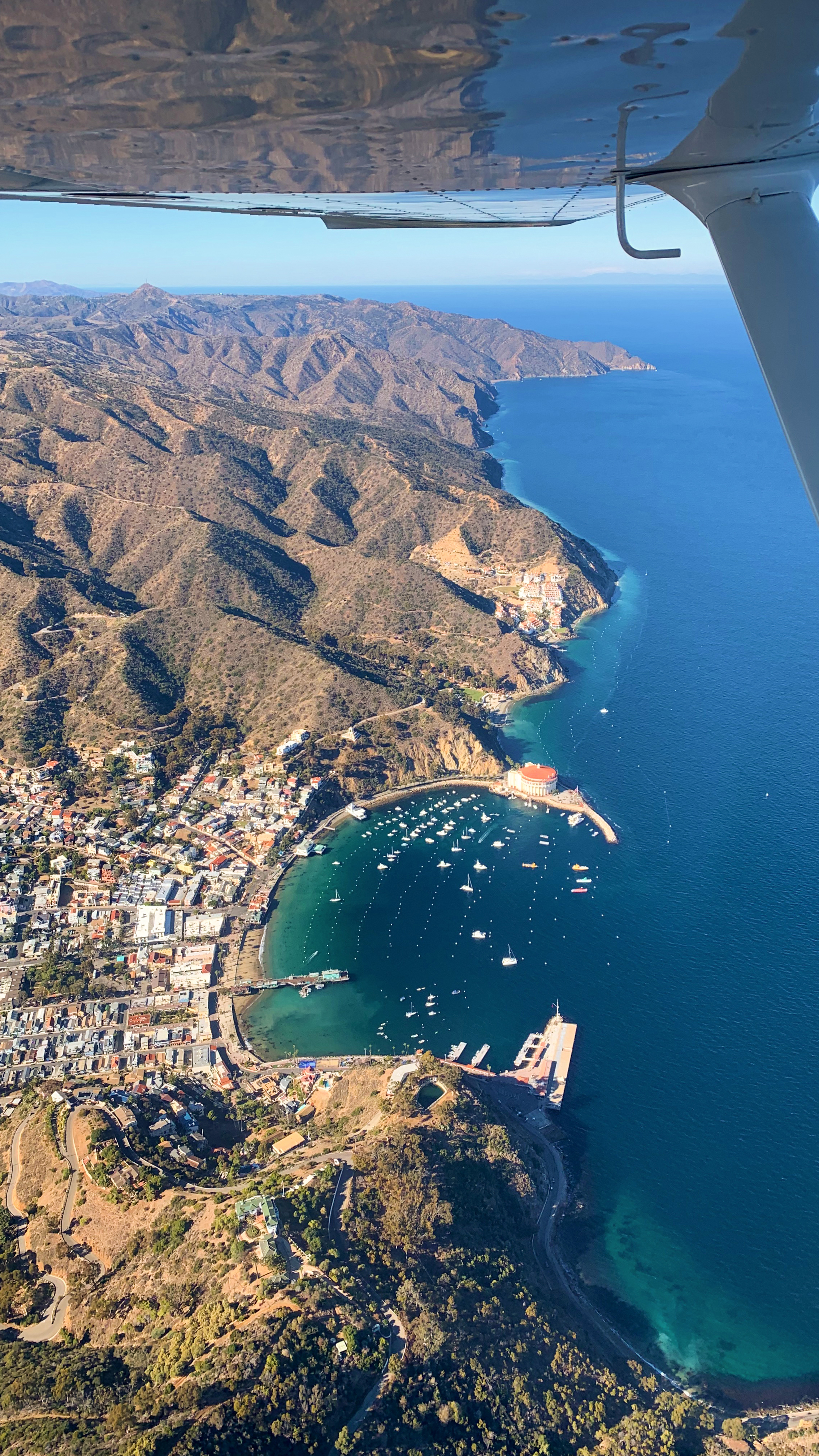 If you go, be sure to fly over Avalon Harbor.