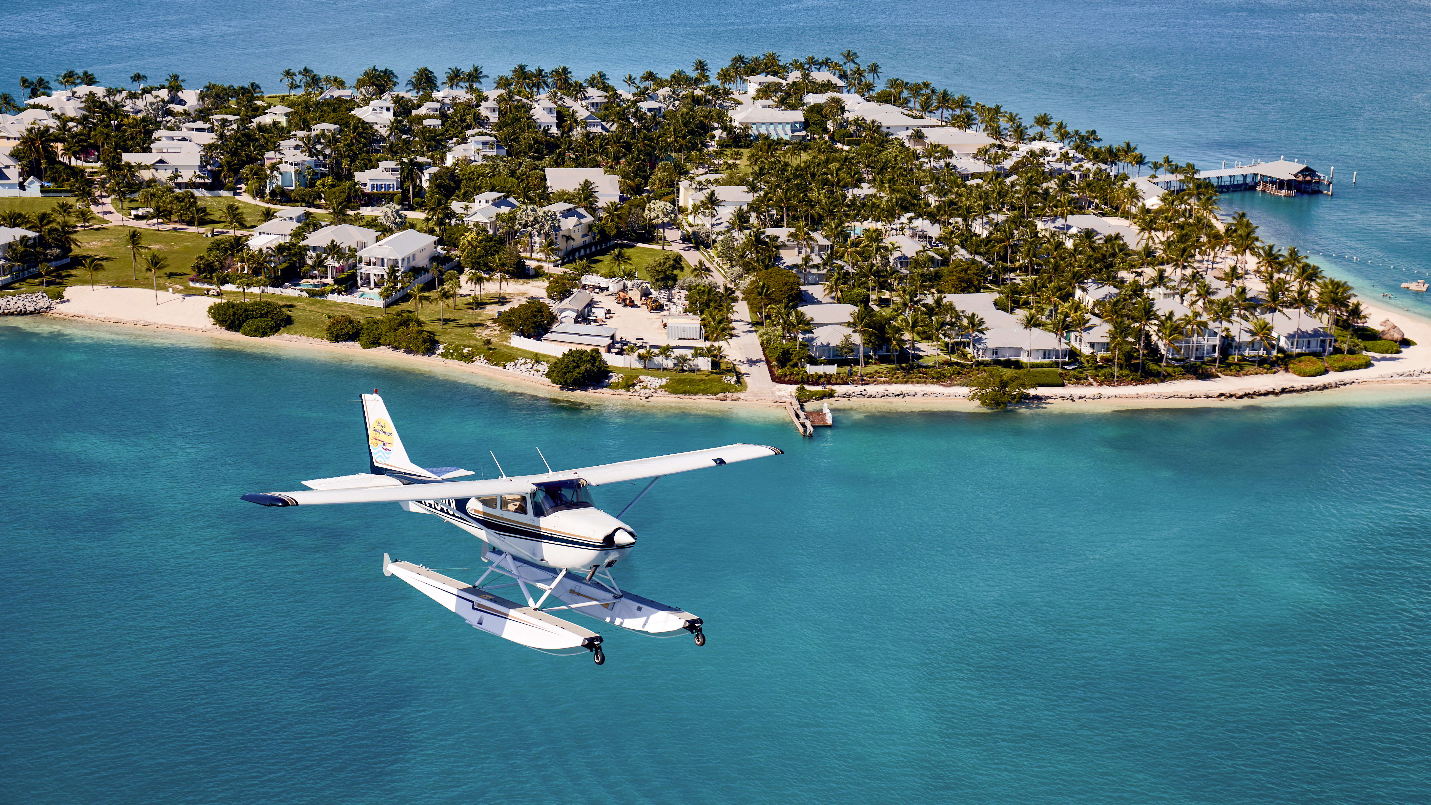 Take a seaplane flight in the Florida Keys, one of the nation’s top spots for floatplanes.