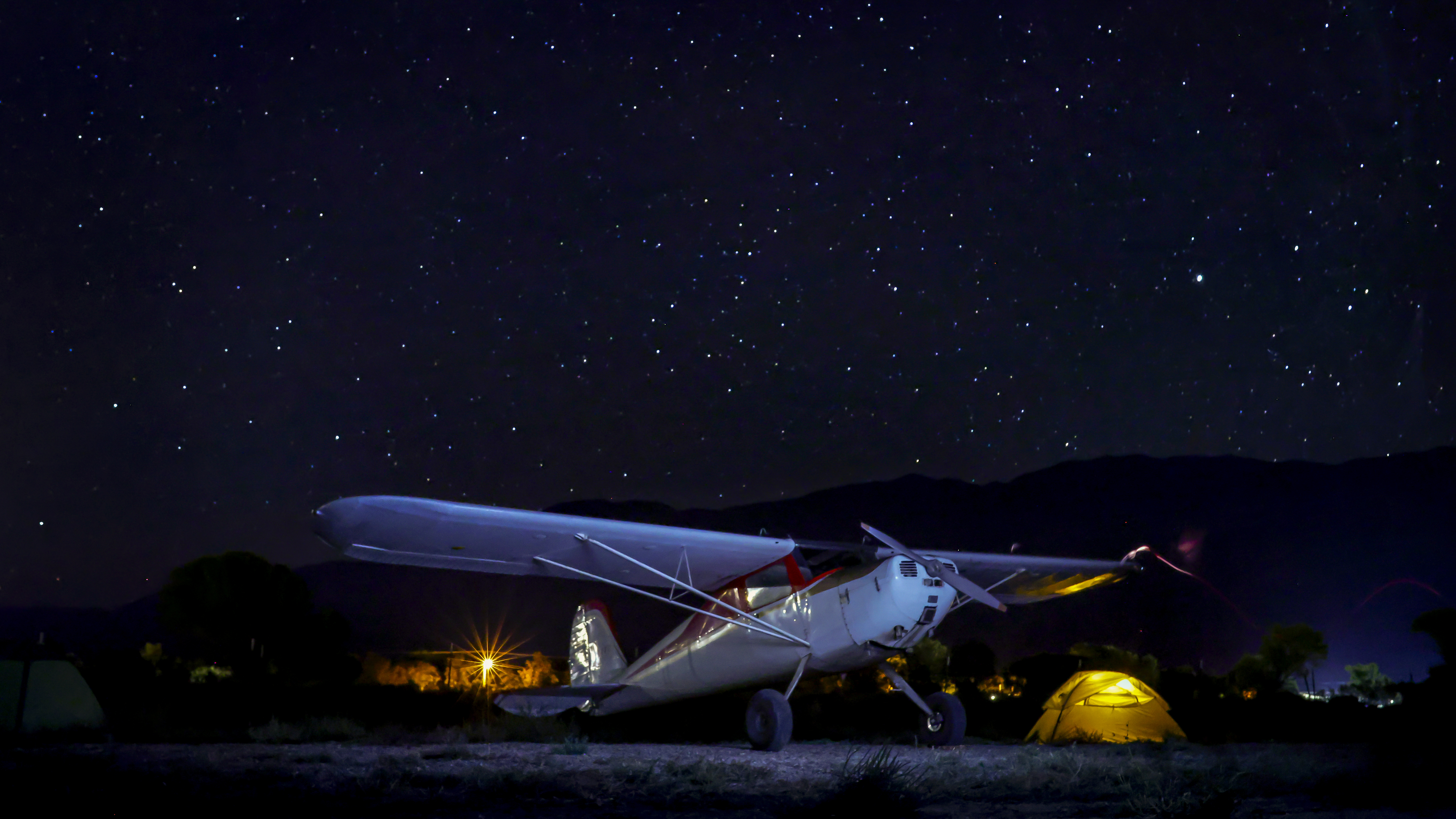 Camping under the stars with your airplane is a bucket list-worthy goal that you can reach with training, proficiency, and planning. Photography by Chris Rose