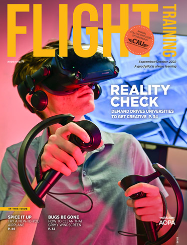 Flight Training magazine September/October 2022