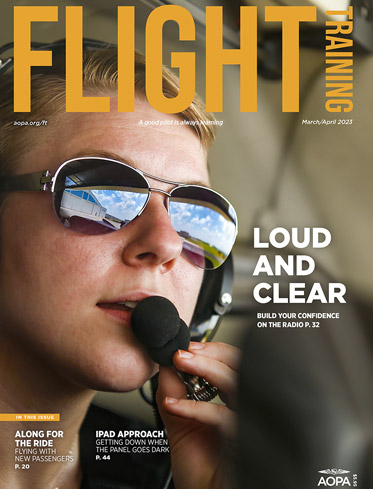 March/April 2023 issue of 'Flight Training' magazine