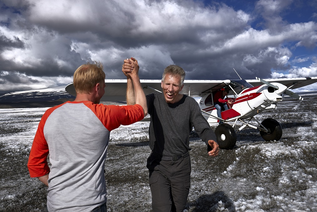 Flying Iceland's glaciers and volcanoes