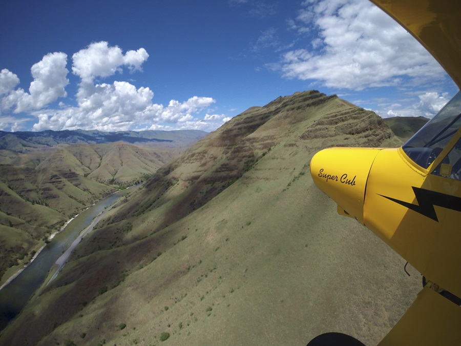 Flying the Idaho wilderness
