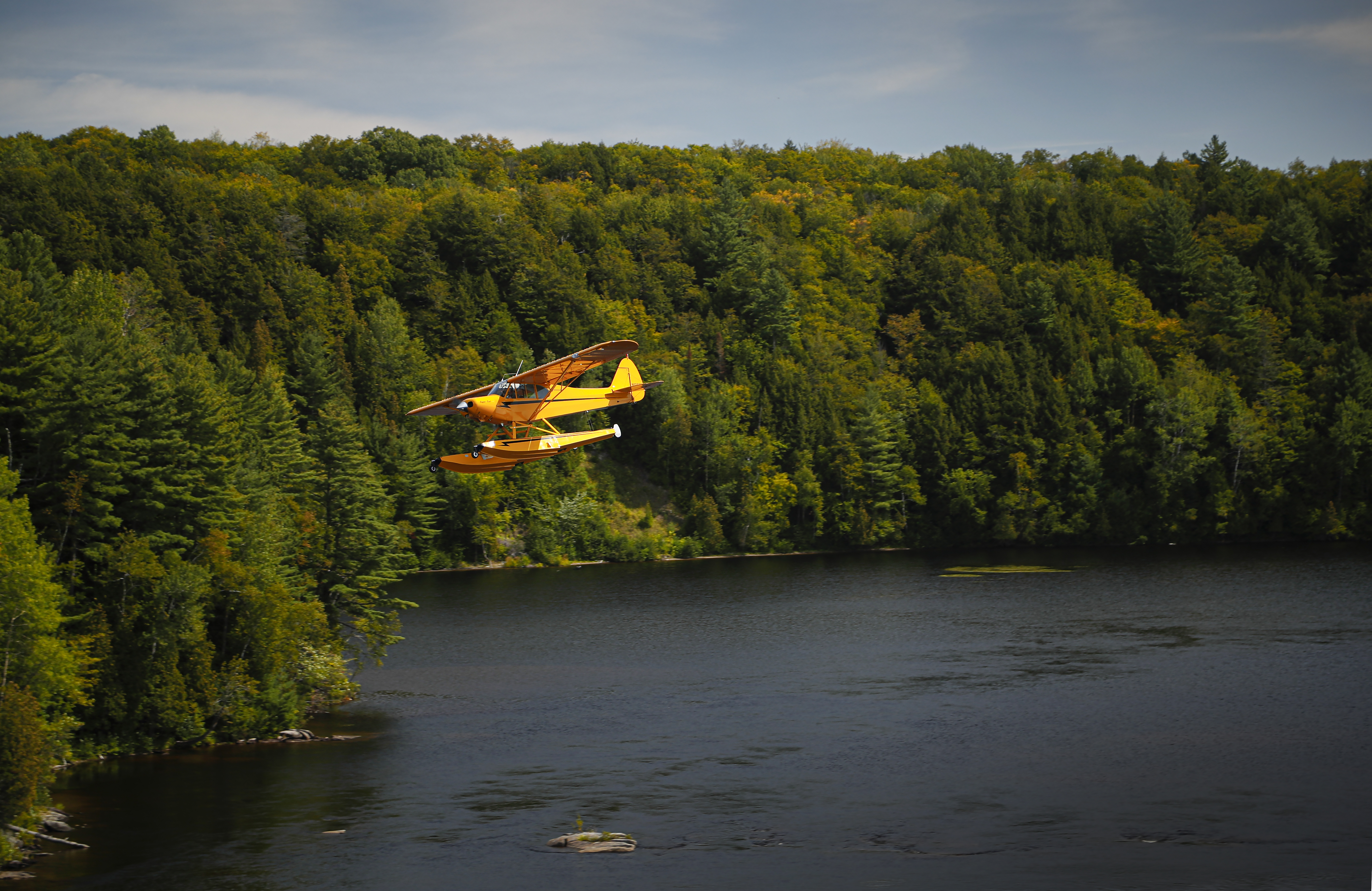 A remote seaplane base