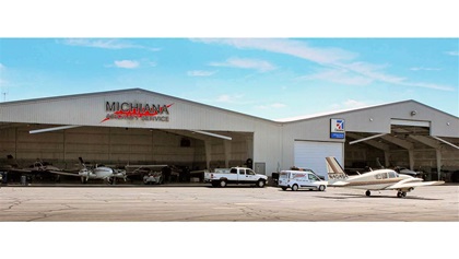 If you visit this excellent Cessna Authorized Service Center in South Bend, Indiana, you’ll find the mechanics working on everything from Mooneys to Beechcraft to Learjets, too.