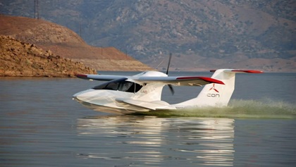 Want to land on water? The Icon A5 and Progressive Aerodyne SeaRey amphibians were designed for that purpose.