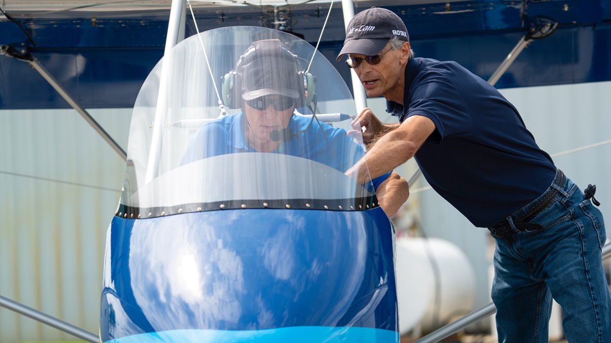 Story Musgrave and his AirCam